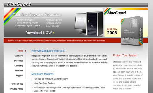 MacGuard: finto antivirus che infetta i Mac