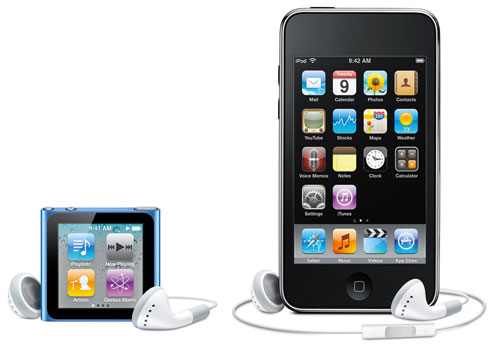 iPod Nano e Touch