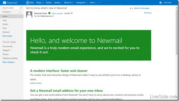 Microsoft NewMail