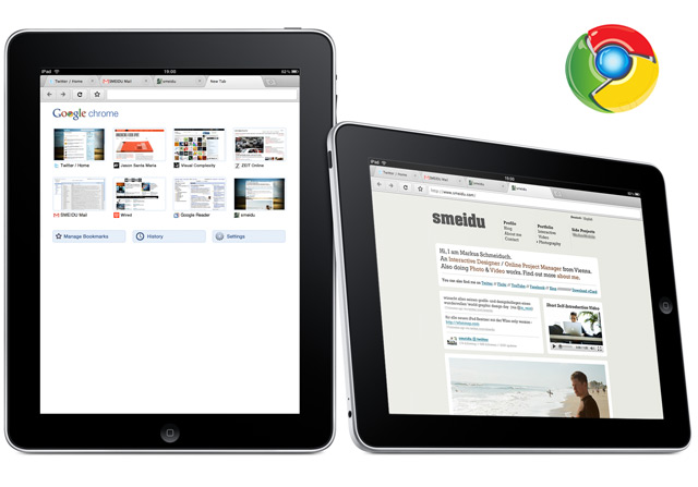 Chrome per iPad