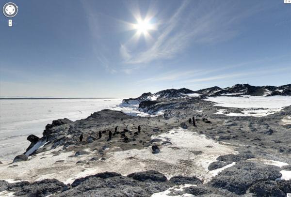Google Street View arriva in Antartide