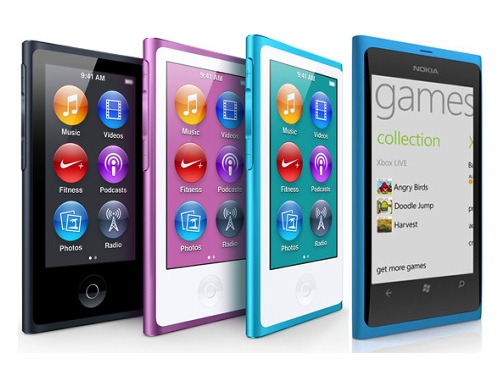 iPod Nano Vs. Nokia Lumia