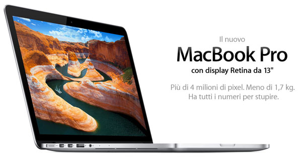 Macbook Pro con Retina Display