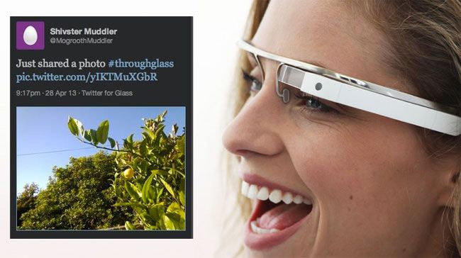 Twitter testa la sua app per i Google Glass