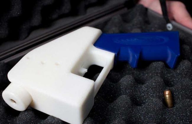 Liberator - pistola creata con stampante 3D