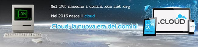 Lancio domini .cloud
