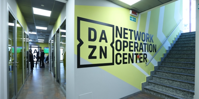 DAZN investe in Italia e apre un Network Operation Center (NOC) a Milano