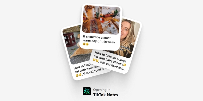 Tiktok Notes come alternativa ad Instagram