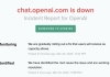 ChatGPT non funziona: un fix dovrebbe ripristinare il servizio a breve